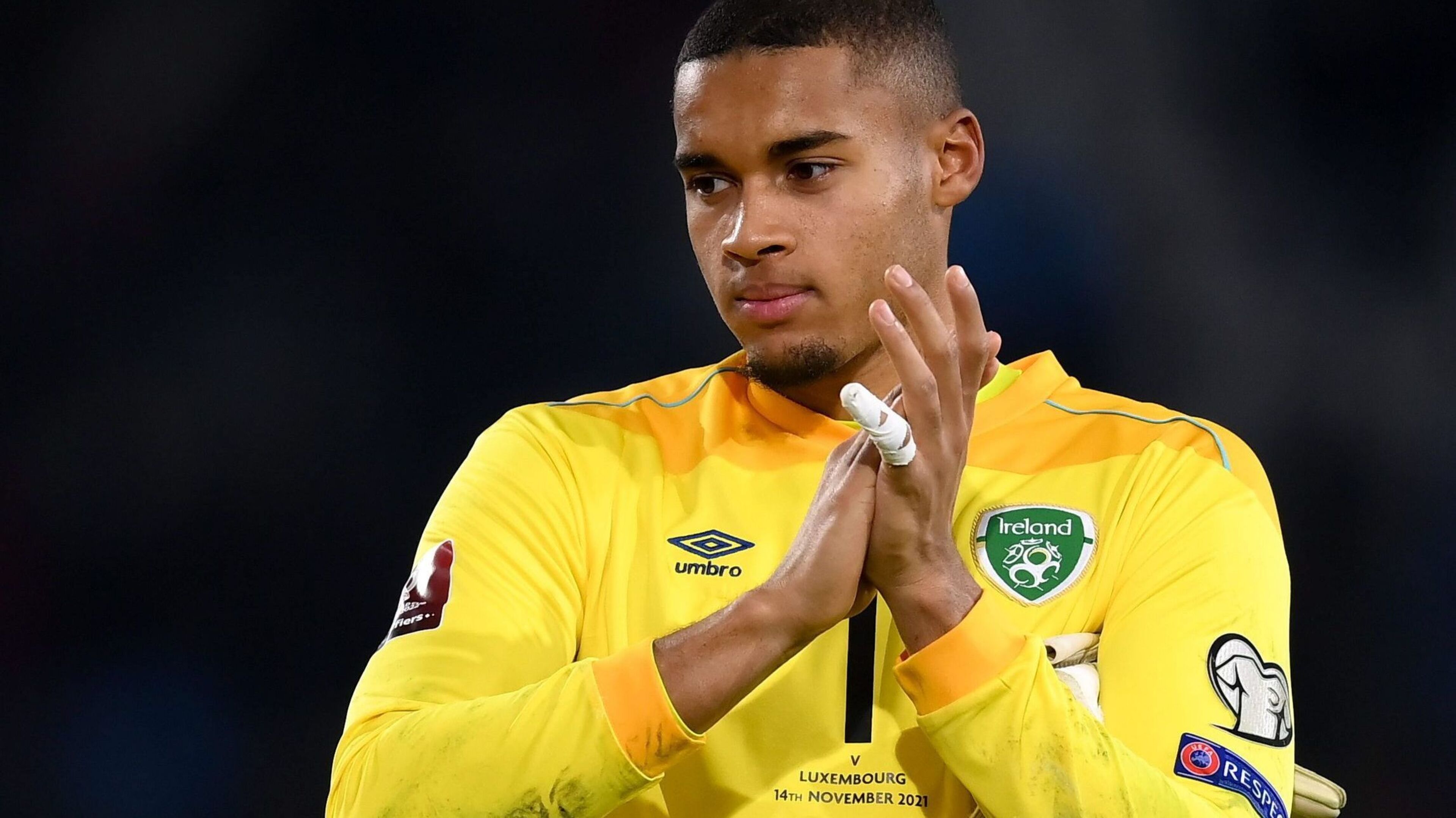 Ireland name outfield player among goalkeepers after Gavin Bazunu withdrawal vs Israel